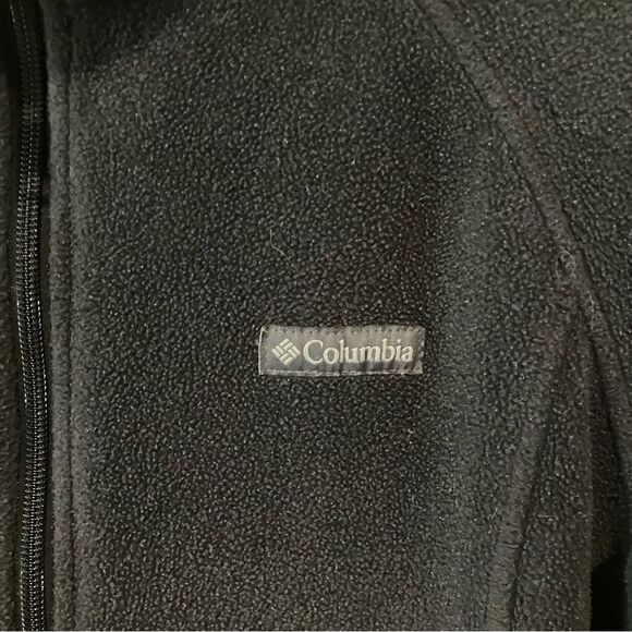 Columbia Women’s Benton Springs Long Sleeve Fleece Jacket Charcoal Gray XL - Picture 5 of 13
